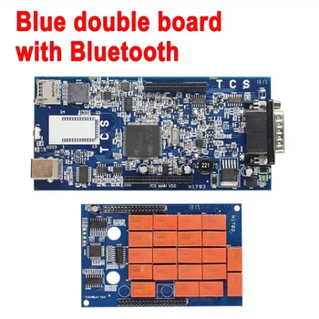 New 2015R3 CDP TCS Pro Blue Double PCB Board 2015.03 with Keygen with Bluetooth FOR Cars Trucks OBD2 Diagnostic Scanner Tool
New 2015R3 CDP TCS Pro Blue Double PCB Board 2015.03 with Keygen with Bluetooth FOR Cars Trucks OBD2 Diagnostic Scanner Tool
