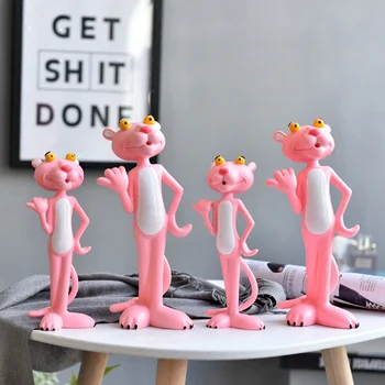 Creative Nordic INS Cartoon Unicorn Figurines Craft Pink Panther Children Bedroom Home Decor Gift Craft Shooting Display Props
Creative Nordic INS Cartoon Unicorn Figurines Craft Pink Panther Children Bedroom Home Decor Gift Craft Shooting Display Props