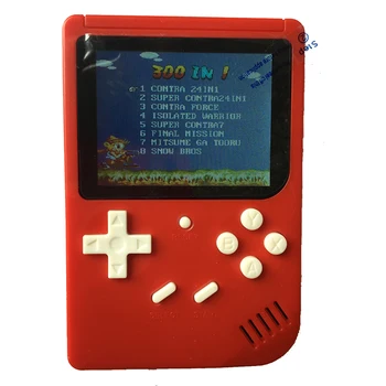 Portable Video Handheld Game Console 300 in 1 PLUS Retro Classic Mini Game Machine Built-in 300 Classic Unduplicated Games
Portable Video Handheld Game Console 300 in 1 PLUS Retro Classic Mini Game Machine Built-in 300 Classic Unduplicated Games