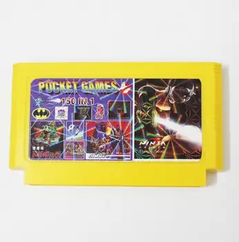 Top quality 8 bit Game Cartridge 150 in 1 with game Rockman 1 2 3 4 5 6 Contra, Kirby's Adventure
Top quality 8 bit Game Cartridge 150 in 1 with game Rockman 1 2 3 4 5 6 Contra, Kirby's Adventure