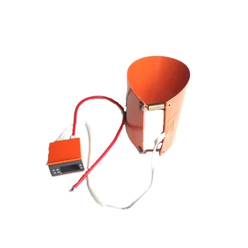 110v 300w 150*500mm silicone heater for vacuum chamber 2 springs digital thermostat on wire 1000mm lead wire from 150mm side
110v 300w 150*500mm silicone heater for vacuum chamber 2 springs digital thermostat on wire 1000mm lead wire from 150mm side