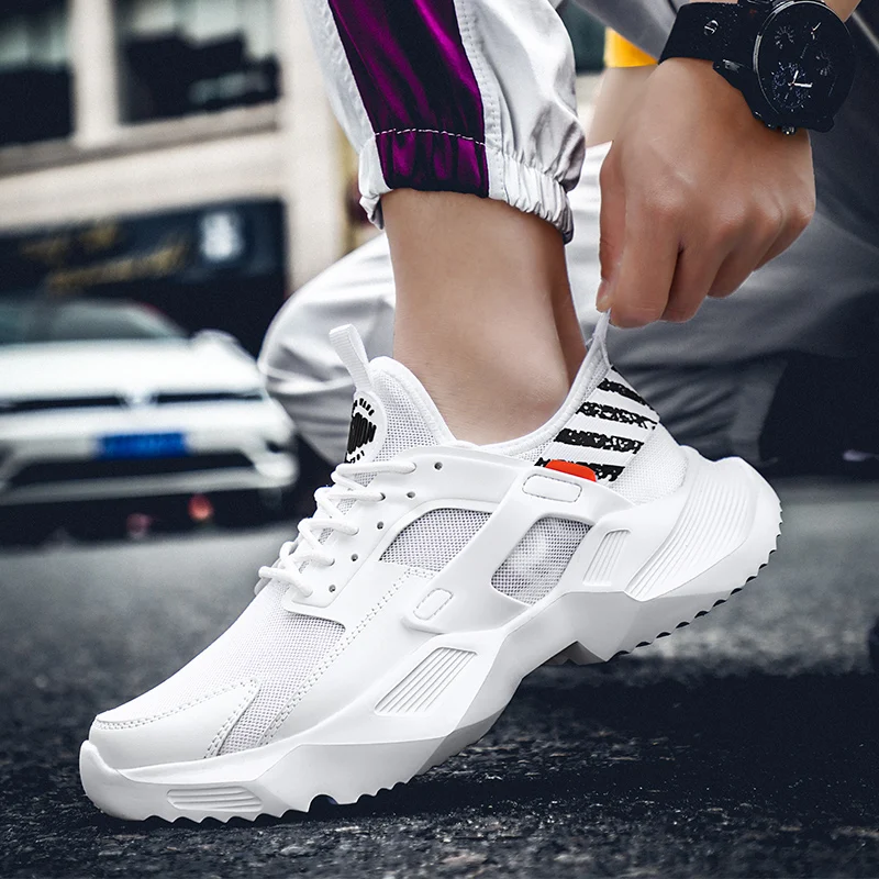 DUDELI Men Unisex Shoes Fashion Comfortable Lace up Sneakers Mesh Flats Summer Sneakers Breathable Casual Shoes Plus Size 50
DUDELI Men Unisex Shoes Fashion Comfortable Lace up Sneakers Mesh Flats Summer Sneakers Breathable Casual Shoes Plus Size 50