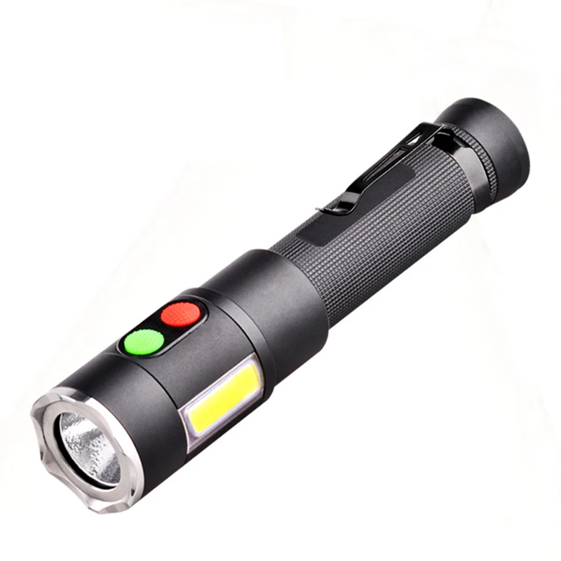 The Wolf Alarm Flashlight+3 dimmer CREE S3 Multi-functional Hard light Flashlight magnetic COB check lamp working light 18650
The Wolf Alarm Flashlight+3 dimmer CREE S3 Multi-functional Hard light Flashlight magnetic COB check lamp working light 18650