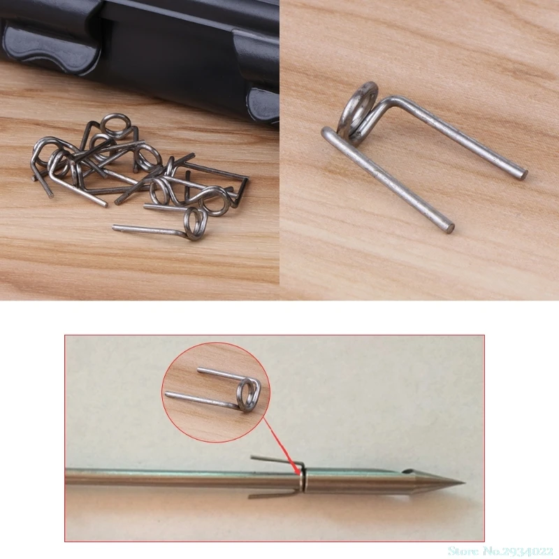 New 10pcs/set Fishing Broadhead Barb Arrow Barbed Accessories Stainless Steel 25 Grains useful Drop Ship
New 10pcs/set Fishing Broadhead Barb Arrow Barbed Accessories Stainless Steel 25 Grains useful Drop Ship