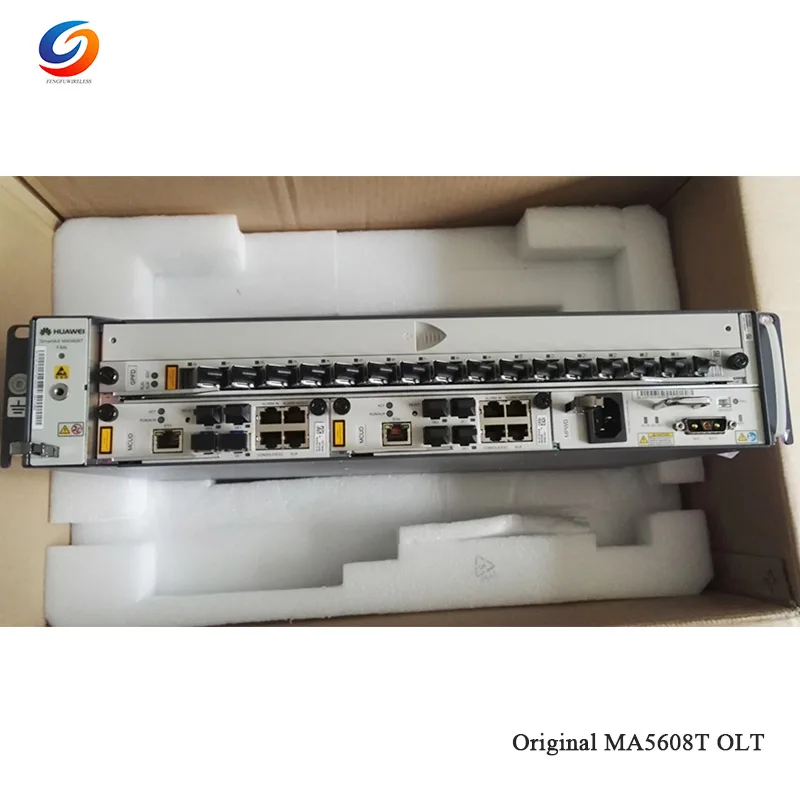 Original -48V 19 "inch OLT GPON OLT MA5608T DC,1*MPWC Power Line Optical Terminal,1*MCUD 1G control board with 8 ports GPBD C+
Original -48V 19 "inch OLT GPON OLT MA5608T DC,1*MPWC Power Line Optical Terminal,1*MCUD 1G control board with 8 ports GPBD C+