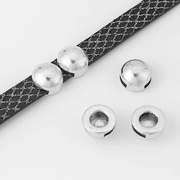 10pcs Ball Shaped Slider Spacers Charms For 10*2mm Flat Leather Cord Bracelet Making DIY Jewelry Findings
10pcs Ball Shaped Slider Spacers Charms For 10*2mm Flat Leather Cord Bracelet Making DIY Jewelry Findings