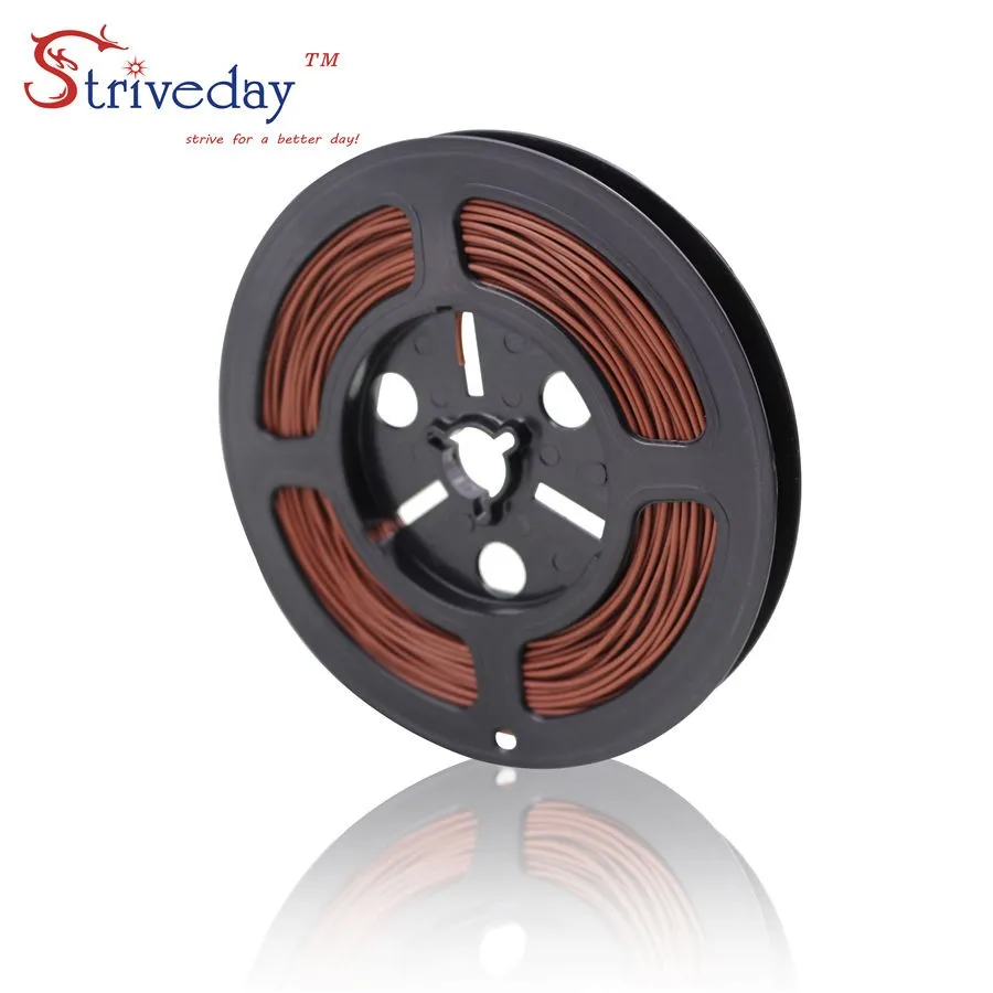50 meters/roll 164ft UL 1007 26 AWG Cable Tinned copper Wire DIY PCB Electronic wire 10 colors Can choose
50 meters/roll 164ft UL 1007 26 AWG Cable Tinned copper Wire DIY PCB Electronic wire 10 colors Can choose