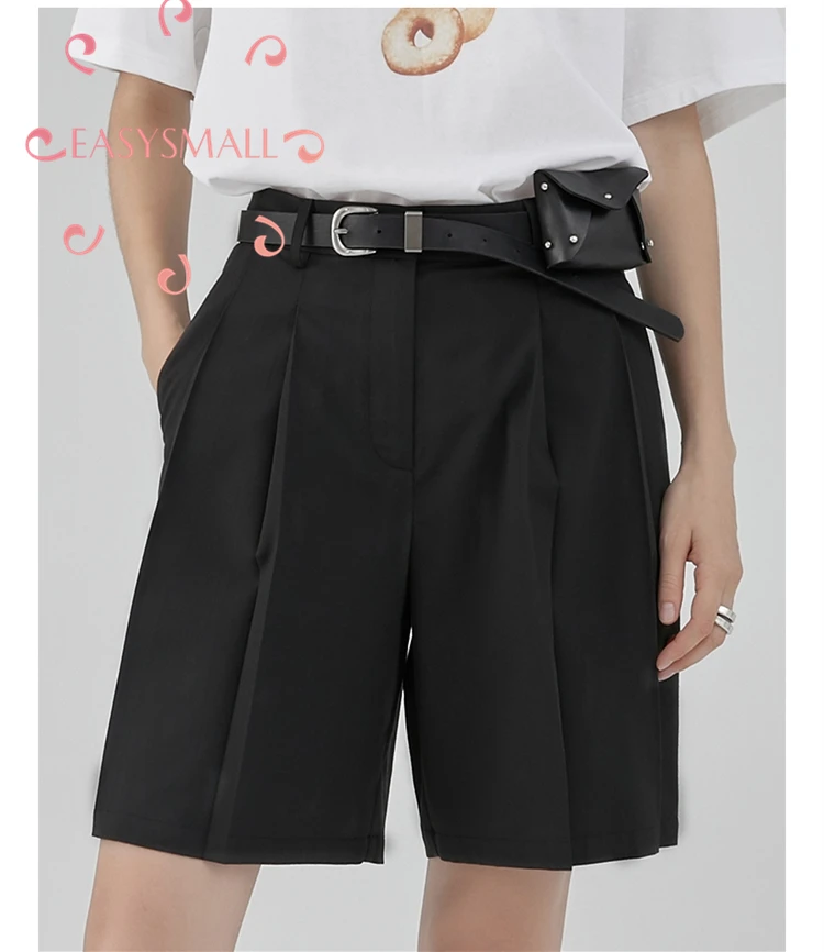 EASYSMALL Women shorts Fashion Country style Fresh high-end Vestidos streetwear High Waist Loose high waist wide leg suit short
EASYSMALL Women shorts Fashion Country style Fresh high-end Vestidos streetwear High Waist Loose high waist wide leg suit short