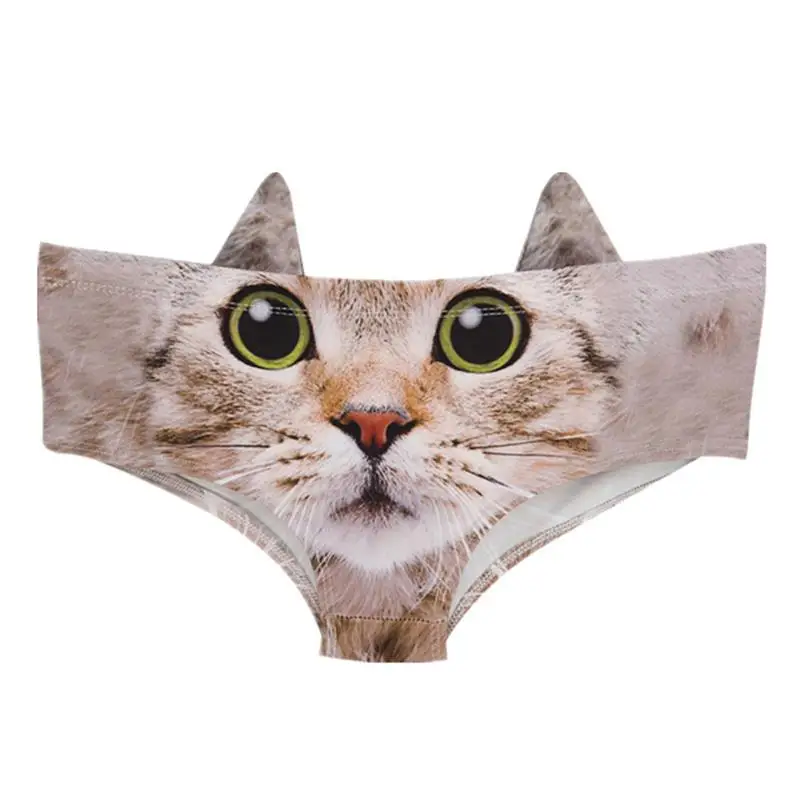Fashion 3D Printing Ear Panties Women Cat Pattern Underwear Women Sexy Panties for Women
Fashion 3D Printing Ear Panties Women Cat Pattern Underwear Women Sexy Panties for Women