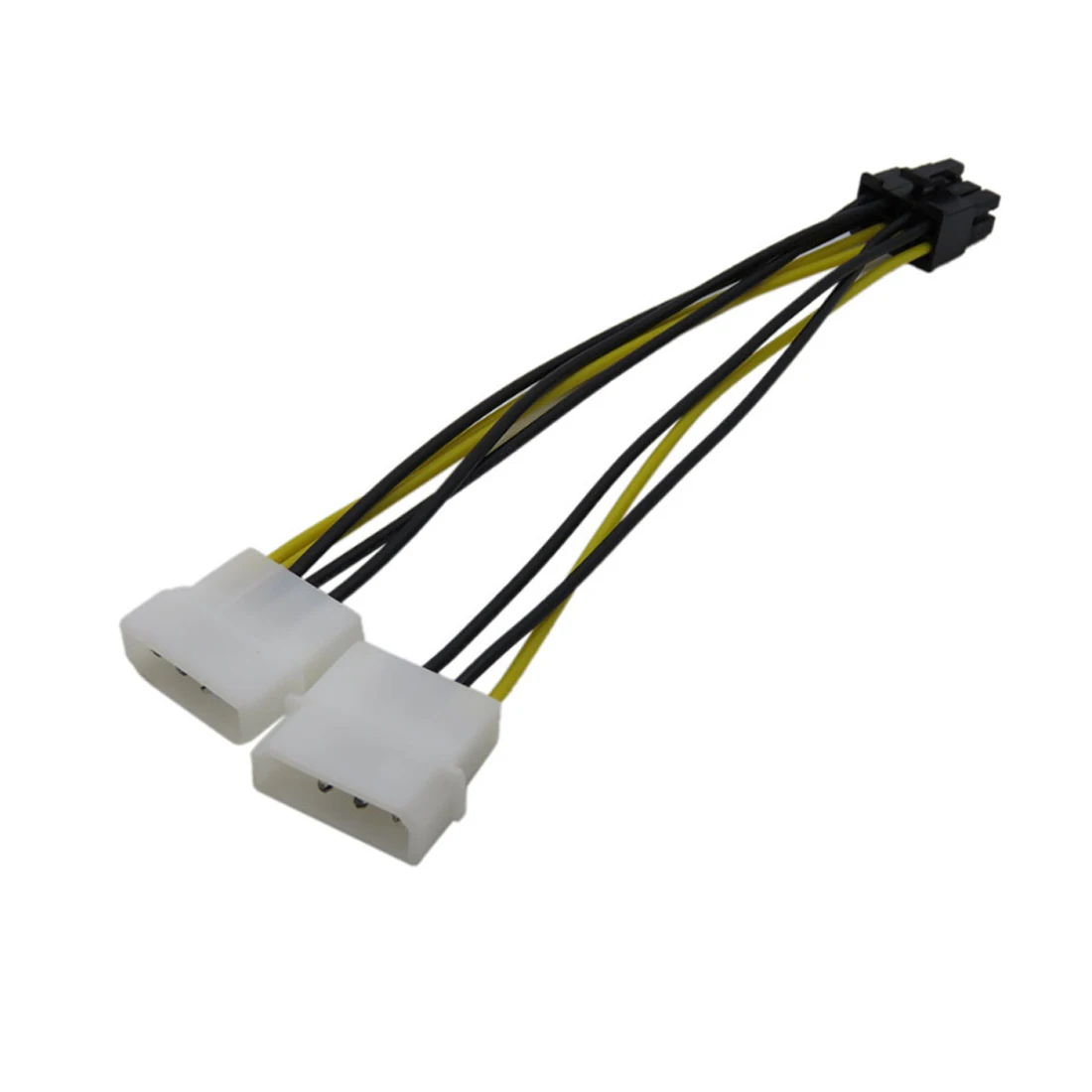1pc White/Black 1pcs 2 ide Dual 4pin Male to 8 Pin Female ide Power Cable Adapter Connector For Video Card
1pc White/Black 1pcs 2 ide Dual 4pin Male to 8 Pin Female ide Power Cable Adapter Connector For Video Card