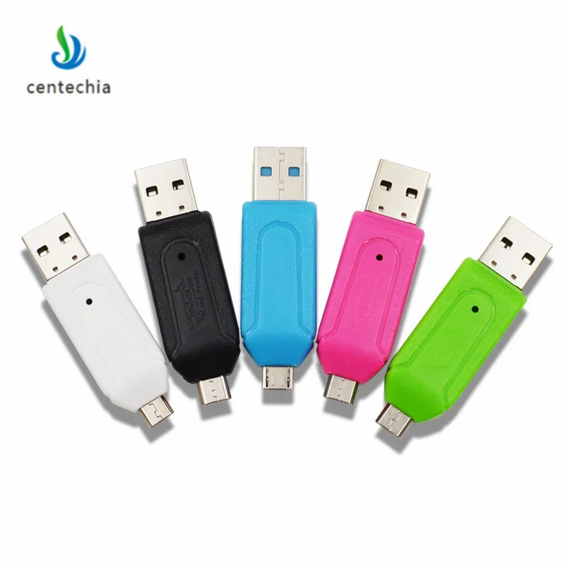 Random Color 1pc 2 In 1 USB OTG Adapter Universal Micro USB TF SD Card Reader Phone Extension Headers Micro USB OTG Adapter
Random Color 1pc 2 In 1 USB OTG Adapter Universal Micro USB TF SD Card Reader Phone Extension Headers Micro USB OTG Adapter