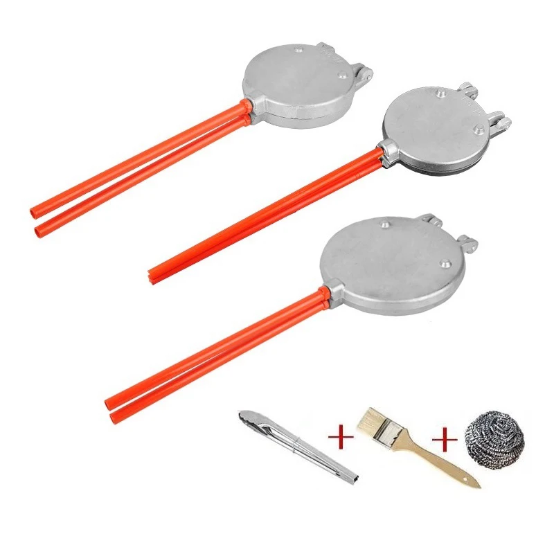 14cm/18.5cm Double Side Handmade Egg Waffle Maker Pancake Pie Mold Bread Cake Baking Pan Aluminium Cooking Bakeware Tool For Gas
14cm/18.5cm Double Side Handmade Egg Waffle Maker Pancake Pie Mold Bread Cake Baking Pan Aluminium Cooking Bakeware Tool For Gas