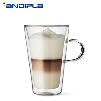 400ml Heat Resistant Double Wall Glass Coffee Mug with Handle Drink Cup Kung Fu Teacups Milk Fruit Juice Mugs Home Drinkware New
400ml Heat Resistant Double Wall Glass Coffee Mug with Handle Drink Cup Kung Fu Teacups Milk Fruit Juice Mugs Home Drinkware New