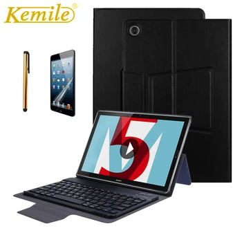 Kemile PU Leather Auto Sleep Wake up W Wireless Bluetooth Keyboard Cover For Huawei MediaPad M5 10.8" CRM-AL09 CRM-W09 Case
Kemile PU Leather Auto Sleep Wake up W Wireless Bluetooth Keyboard Cover For Huawei MediaPad M5 10.8" CRM-AL09 CRM-W09 Case