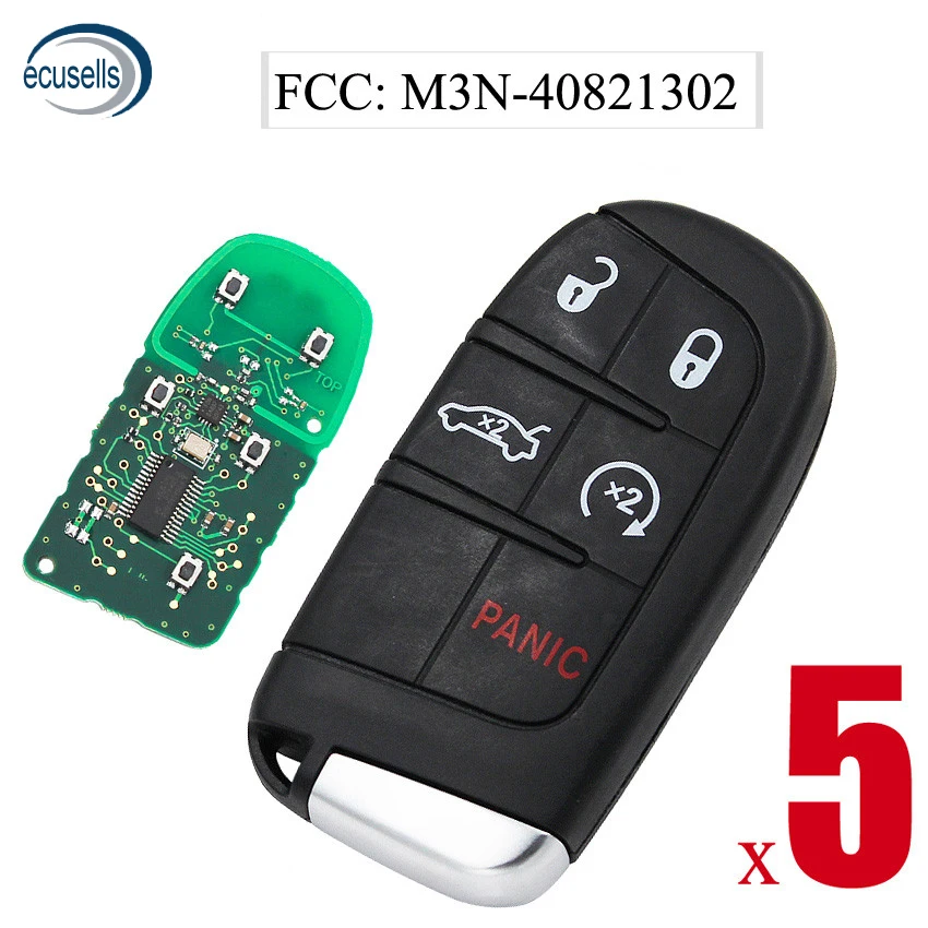 5PCS/LOT, 4+1/5 Button Remote Key 433mhz 7953A for Chrysler 200 300 2011-2018 with ID46 Chip FCC: M3N-40821302
5PCS/LOT, 4+1/5 Button Remote Key 433mhz 7953A for Chrysler 200 300 2011-2018 with ID46 Chip FCC: M3N-40821302