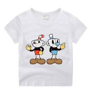Children Cartoon Movie Cuphead Funny Cartoon Print T-shirt Kids Summer O-Neck Tops Boys & Girls Tshirt Casual Baby Clothes
Children Cartoon Movie Cuphead Funny Cartoon Print T-shirt Kids Summer O-Neck Tops Boys & Girls Tshirt Casual Baby Clothes