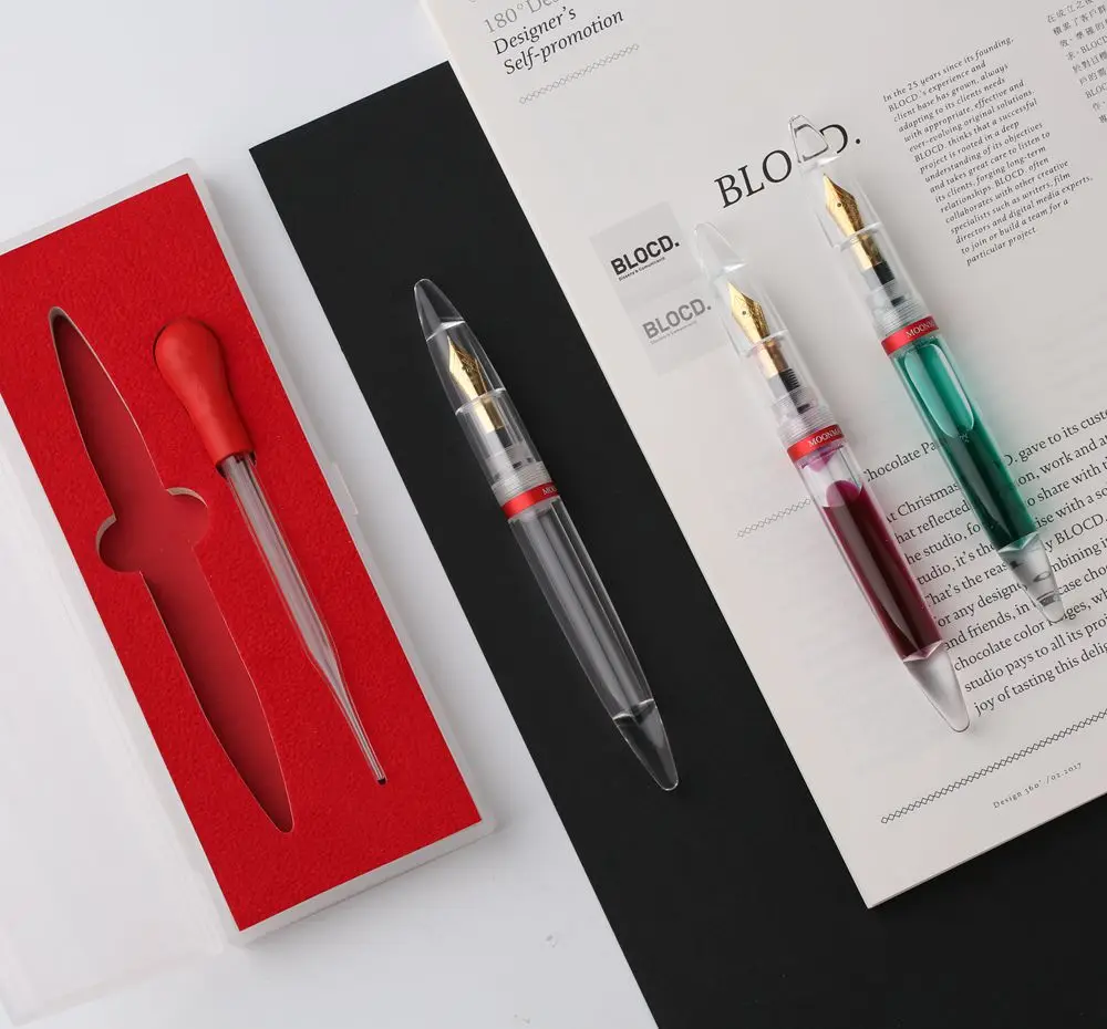 Moonman M2 Large Ink Capacity Eyedropper Fountain Pen Eye Dropper Filling Pen High Quality Ink Pen
Moonman M2 Large Ink Capacity Eyedropper Fountain Pen Eye Dropper Filling Pen High Quality Ink Pen