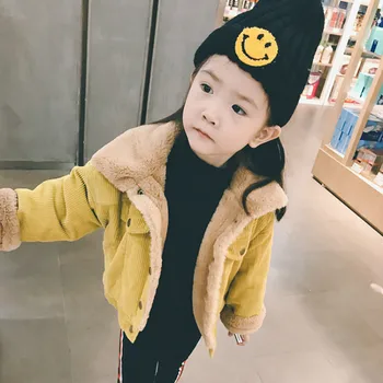 Girls Boys Children Winter Warm Jackets Add Wool Kids Outwear Baby Students Coat Fur Clothes Yellow Brown Babe 12M-8 Years
Girls Boys Children Winter Warm Jackets Add Wool Kids Outwear Baby Students Coat Fur Clothes Yellow Brown Babe 12M-8 Years