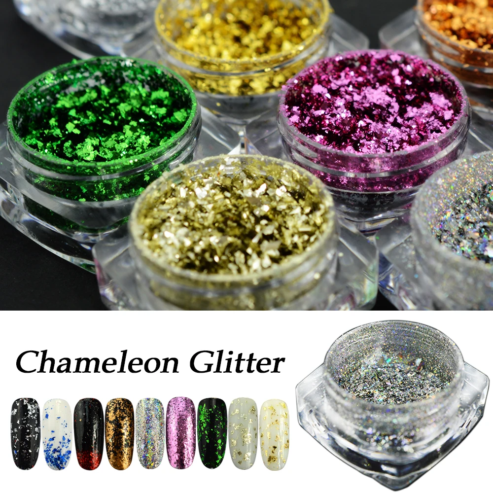 1pcs Holographic Shiny Nail Art Glitter Irregular Shape Sequins Pigment Powder Dust Manicure UV Gel Polish Decorations JI326
1pcs Holographic Shiny Nail Art Glitter Irregular Shape Sequins Pigment Powder Dust Manicure UV Gel Polish Decorations JI326