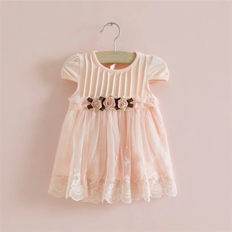 embroidered baby dress