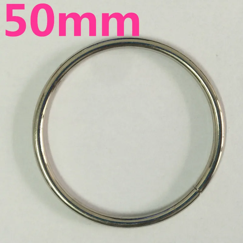 Wholesale 100pcs/Lot 2" Inside Diameter 50MM silver circle ring Connection alloy metal shoes bags Belt Buckles DIY
Wholesale 100pcs/Lot 2" Inside Diameter 50MM silver circle ring Connection alloy metal shoes bags Belt Buckles DIY