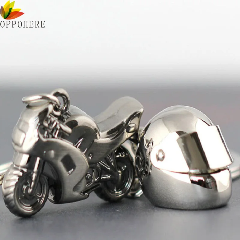 OPPOHERE 3D Simulation Model Motorcycle Motorbike Keychains Creation Alloy Helment Keyring Trinket Key Holder Gifts
OPPOHERE 3D Simulation Model Motorcycle Motorbike Keychains Creation Alloy Helment Keyring Trinket Key Holder Gifts