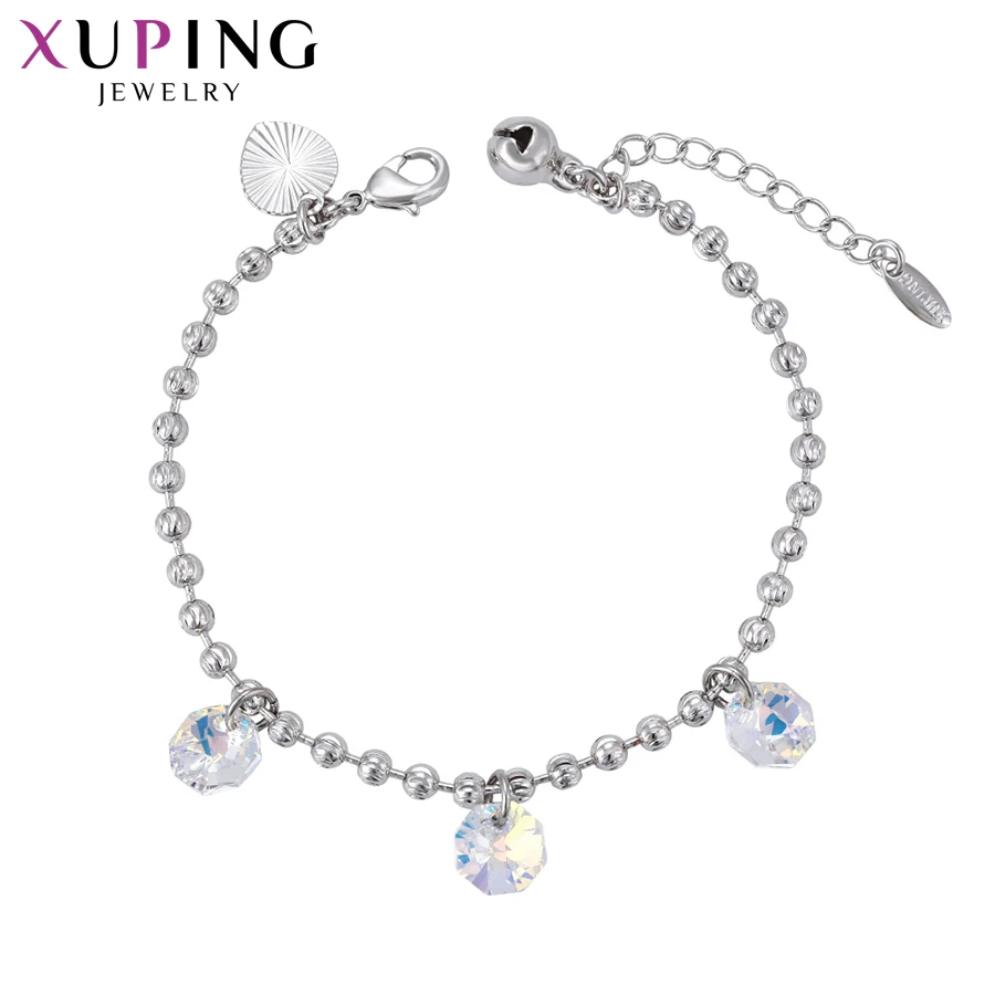 Xuping Elegant Bracelets Crystals from Swarovski Jewelry Birthday Party Fashion Prime Gift for Women Girls S180.1-76069
Xuping Elegant Bracelets Crystals from Swarovski Jewelry Birthday Party Fashion Prime Gift for Women Girls S180.1-76069