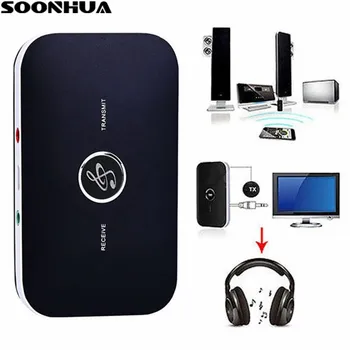 B6 Wireless BT Transmitter Receiver A2DP Stereo Audio Music Adapter 3.5mm Jack Input Output For Speaker Headphone Dropshipping
B6 Wireless BT Transmitter Receiver A2DP Stereo Audio Music Adapter 3.5mm Jack Input Output For Speaker Headphone Dropshipping
