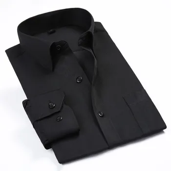 Men's Shirt Fashion Slim New Long Sleeve Men's Shirt Solid Color Premium Single Breasted Business Official Casual Shirt
Men's Shirt Fashion Slim New Long Sleeve Men's Shirt Solid Color Premium Single Breasted Business Official Casual Shirt