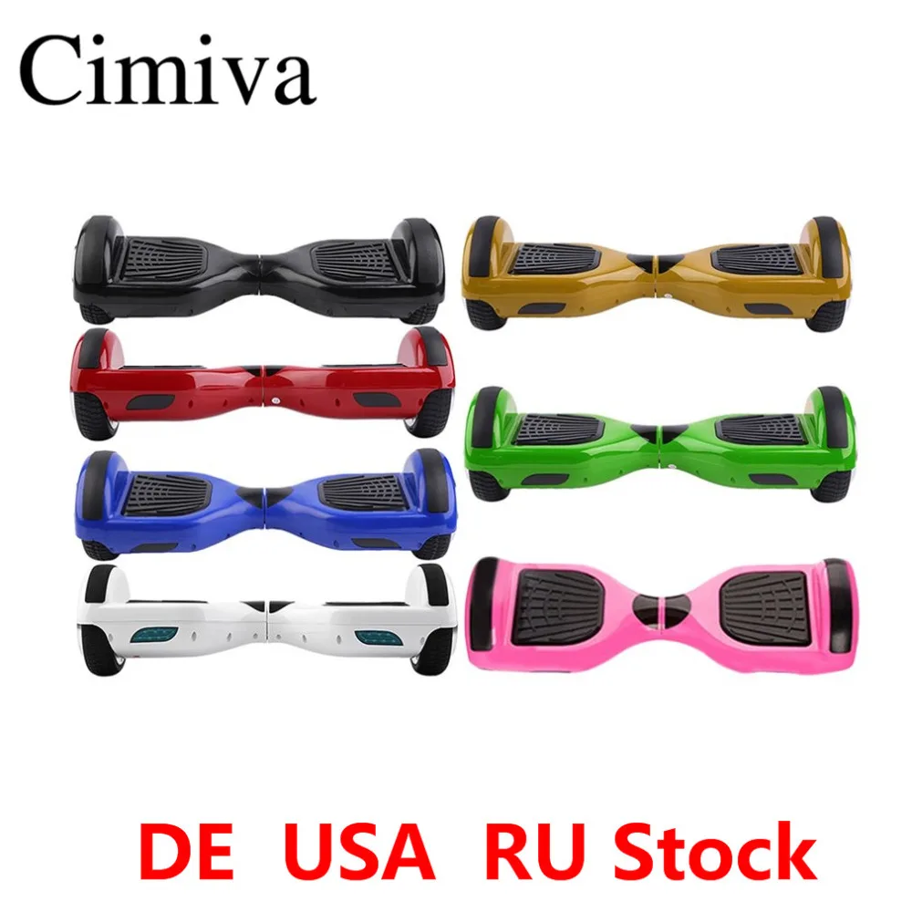 Cimiva 6.5 inch Electric Self Balancing Scooter Two Wheels Gyroscopic Hoverboard Smart Skateboard Free Shipping
Cimiva 6.5 inch Electric Self Balancing Scooter Two Wheels Gyroscopic Hoverboard Smart Skateboard Free Shipping