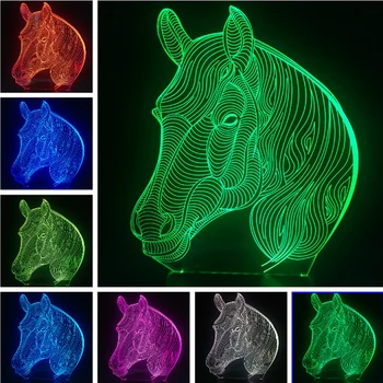 7 Colors Flash Animal Horse Led Nightlights 3D LED Bulb Desk Table Lamp USB touch Lava Baby Bedside Lamp RC Remote Toys novetly
7 Colors Flash Animal Horse Led Nightlights 3D LED Bulb Desk Table Lamp USB touch Lava Baby Bedside Lamp RC Remote Toys novetly