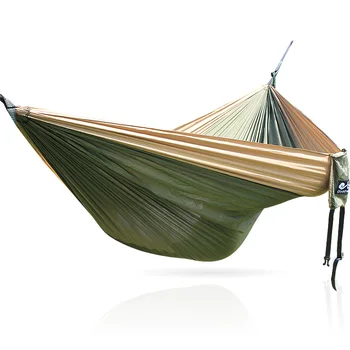 Portable Nylon Parachute Hammock Camping Survival Garden swing Hunting Leisure Travel Double Person Hamak 
Portable Nylon Parachute Hammock Camping Survival Garden swing Hunting Leisure Travel Double Person Hamak