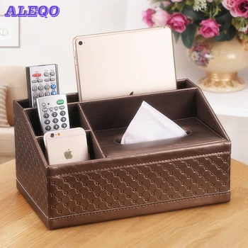 Tissue Box Multi functional Napkin Holder PU Leather Remote Controller Storage Box Desk Organizer
Tissue Box Multi functional Napkin Holder PU Leather Remote Controller Storage Box Desk Organizer