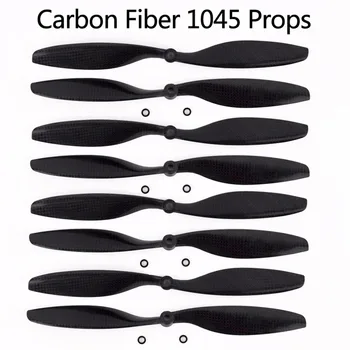 8pcs 10x4.5 1045 Carbon Fiber Propeller Blade CW CCW Props for RC Camera Drone 10inch F450 F550 DIY RC Spare Parts Wing Fans
8pcs 10x4.5 1045 Carbon Fiber Propeller Blade CW CCW Props for RC Camera Drone 10inch F450 F550 DIY RC Spare Parts Wing Fans