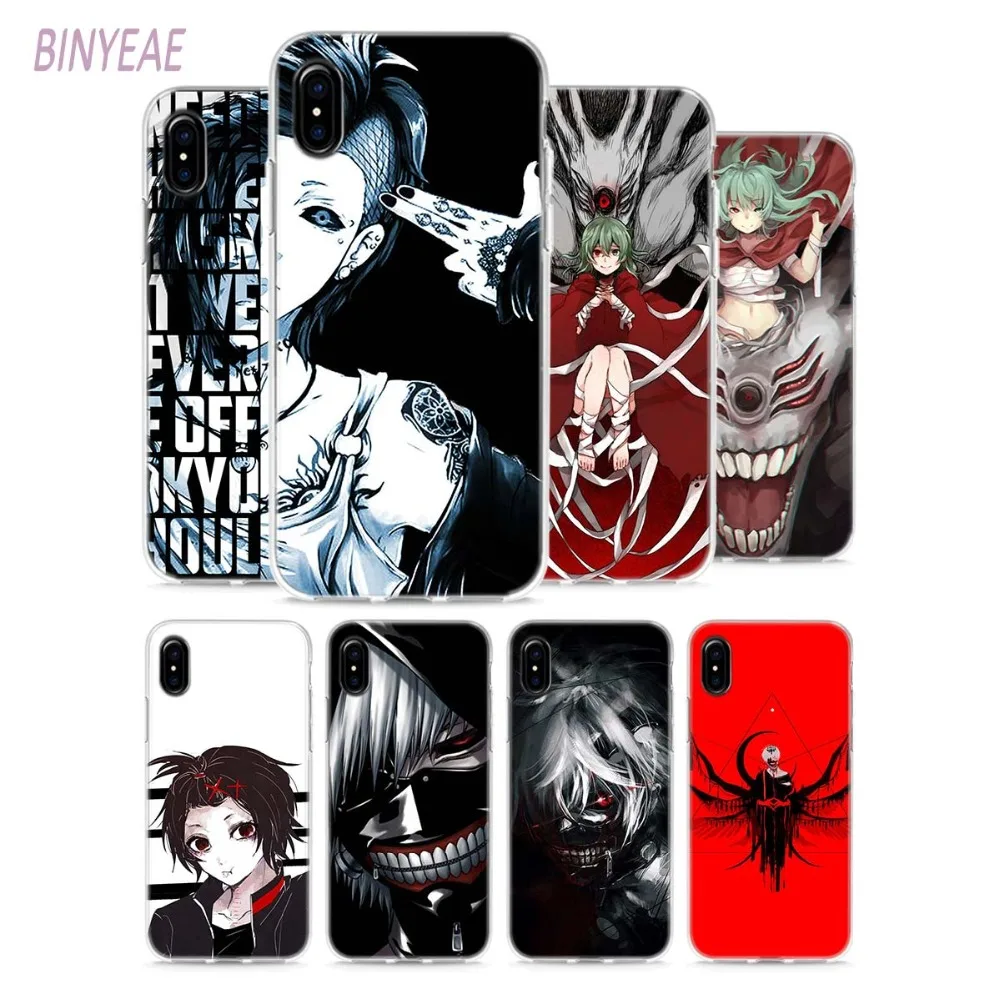 BINYEAE Anime Tokyo Ghouls Style Clear Soft TPU Phone Cases for Apple iPhone X 8 7 6 6s Plus 5 5S SE 5C
BINYEAE Anime Tokyo Ghouls Style Clear Soft TPU Phone Cases for Apple iPhone X 8 7 6 6s Plus 5 5S SE 5C