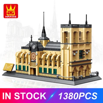 Wange 5210 Notre-Dame de Paris Compatible With Architecture City Series Set Model Building Blocks Bricks Educational Toys Gifts
Wange 5210 Notre-Dame de Paris Compatible With Architecture City Series Set Model Building Blocks Bricks Educational Toys Gifts