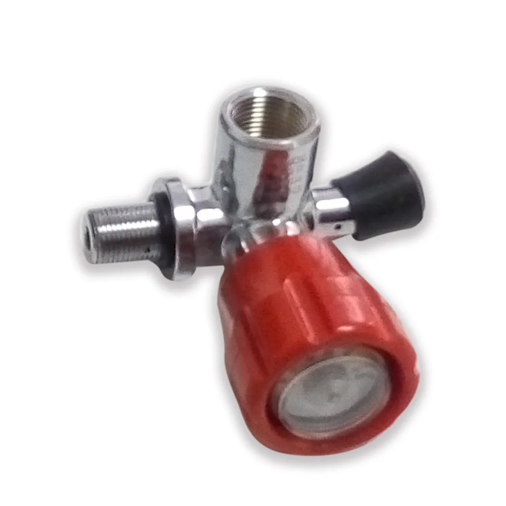 AC911 Pcp Rifle Valve Red Gauged Paintball Valve M18*1.5 Thread Scuba Valve For Compressed Air Carbon Fiber Cylinder 4500Psi
AC911 Pcp Rifle Valve Red Gauged Paintball Valve M18*1.5 Thread Scuba Valve For Compressed Air Carbon Fiber Cylinder 4500Psi