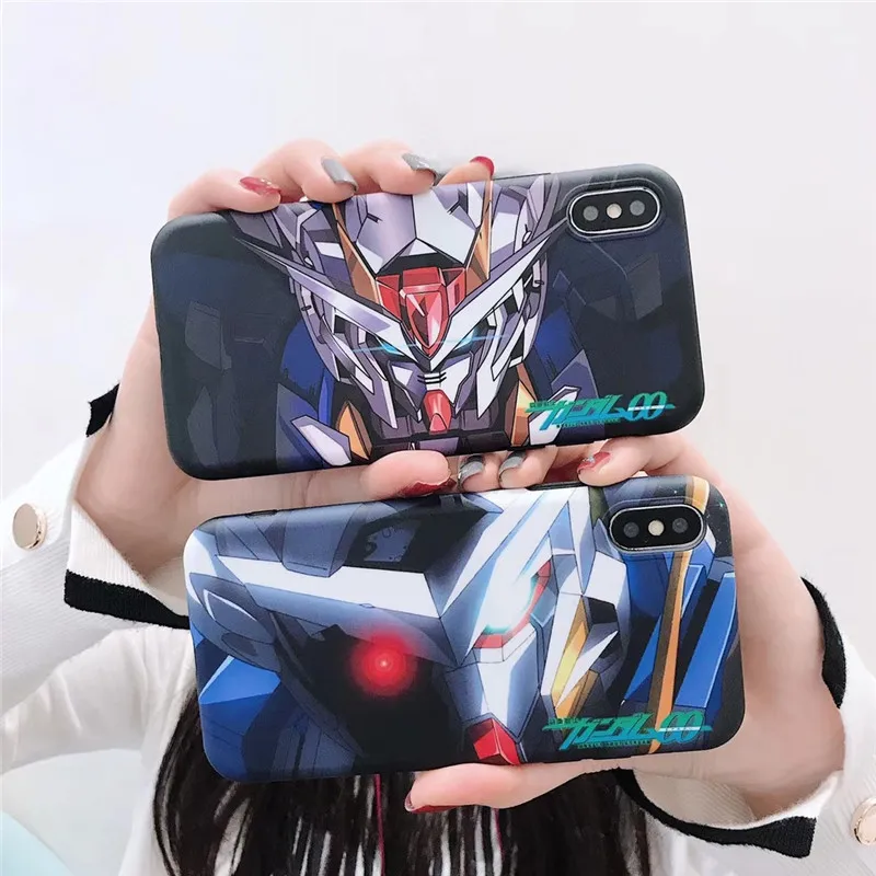 Anime Japanese Gundam 00 Soft Case for Coque iPhone 6 6s 6plus 7 7plus 8 8plus Cases IMD TPU Silicone Funda for iPhone X XS MAX
Anime Japanese Gundam 00 Soft Case for Coque iPhone 6 6s 6plus 7 7plus 8 8plus Cases IMD TPU Silicone Funda for iPhone X XS MAX