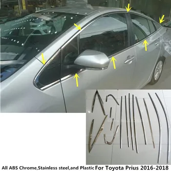 Car sticker stainless steel glass window garnish pillar middle column trim hood panel part For Toyota Prius 2016 2017 2018 14pcs
Car sticker stainless steel glass window garnish pillar middle column trim hood panel part For Toyota Prius 2016 2017 2018 14pcs