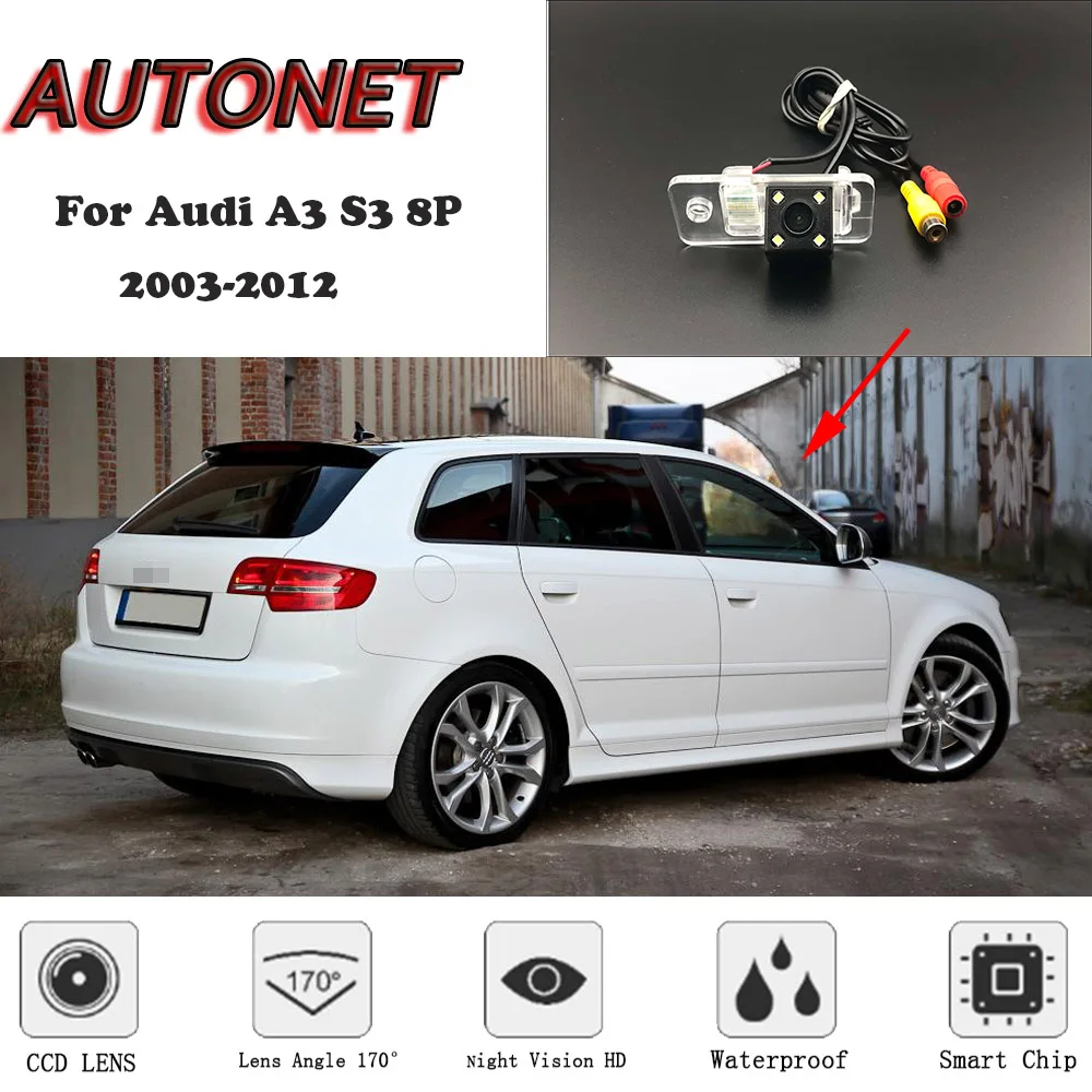 AUTONET HD Night Vision Backup Rear View camera or Bracket For Audi A3 S3 8P 2003-2012 3D 5D /License Plate camera
AUTONET HD Night Vision Backup Rear View camera or Bracket For Audi A3 S3 8P 2003-2012 3D 5D /License Plate camera