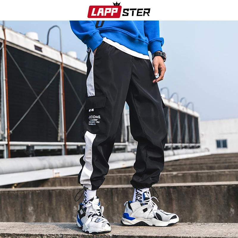 LAPPSTER Men Side Striped Harem Pants 2019 Summer Pants Mens Streetwear Joggers Sweat Pants Casual Colorful Pocket Trousers 3XL
LAPPSTER Men Side Striped Harem Pants 2019 Summer Pants Mens Streetwear Joggers Sweat Pants Casual Colorful Pocket Trousers 3XL