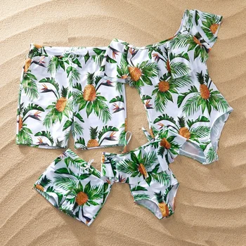 pineapples print family matching swimwear beach mommy and me swimsuits dad son swimming trunks mother daughter matching clothes
pineapples print family matching swimwear beach mommy and me swimsuits dad son swimming trunks mother daughter matching clothes