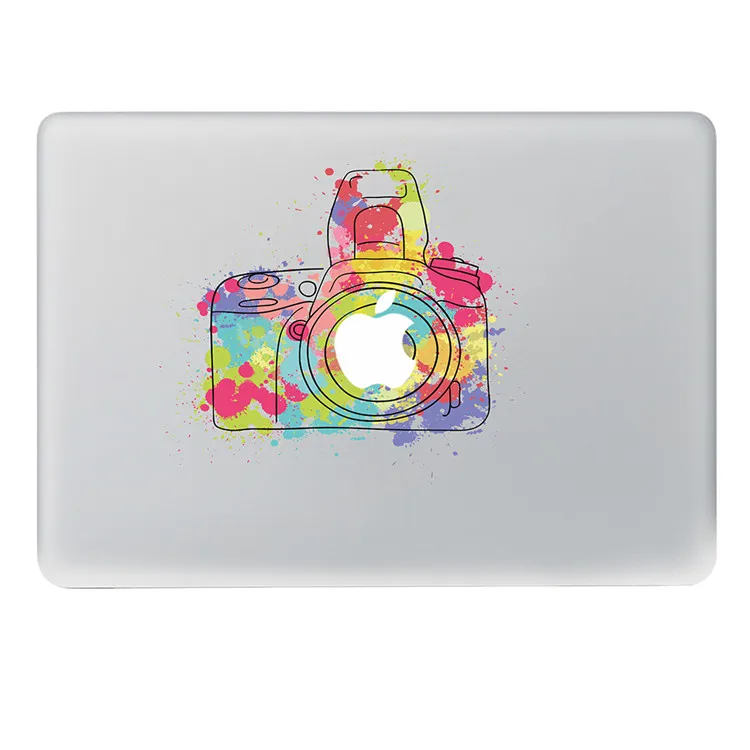 Watercolor camera Vinyl Decal Notebook sticker on Laptop Sticker For DIY Macbook Pro Air 11 13 15 inch Laptop Skin
Watercolor camera Vinyl Decal Notebook sticker on Laptop Sticker For DIY Macbook Pro Air 11 13 15 inch Laptop Skin
