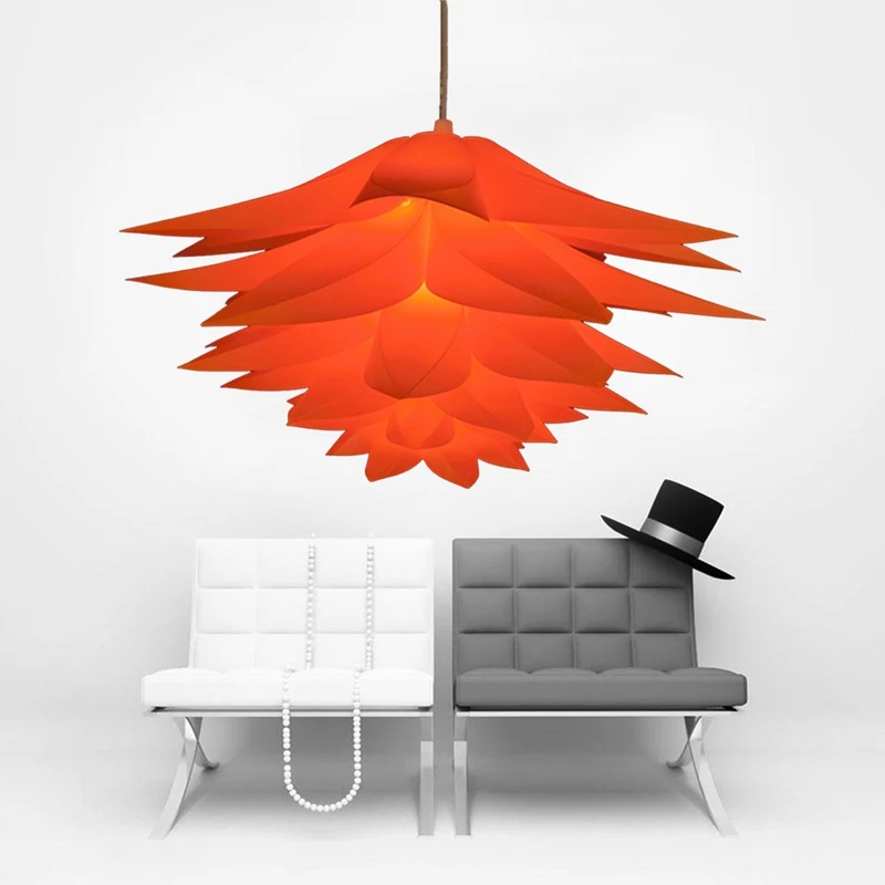 DIY Lily Lotus Puzzle Pendant Lamp Shade Cafe Restaurant Ceiling Room Decor Art LED Hanging Lamp Creative Light
DIY Lily Lotus Puzzle Pendant Lamp Shade Cafe Restaurant Ceiling Room Decor Art LED Hanging Lamp Creative Light