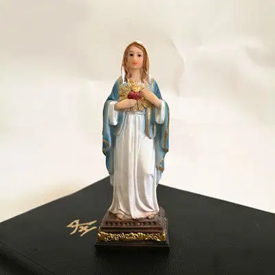 Sacred Heart of the Virgin, the Virgin Mary, the statue of the Mother of God, the Catholic Relic
Sacred Heart of the Virgin, the Virgin Mary, the statue of the Mother of God, the Catholic Relic