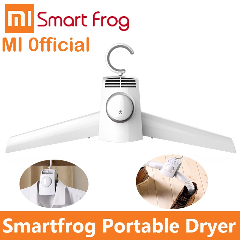 Xiaomi Smartfrog Portable Clothes Shoes Dryer Machine Smartfrog Shoes Clothes rack hangers foldable laundry tumble electric home
Xiaomi Smartfrog Portable Clothes Shoes Dryer Machine Smartfrog Shoes Clothes rack hangers foldable laundry tumble electric home