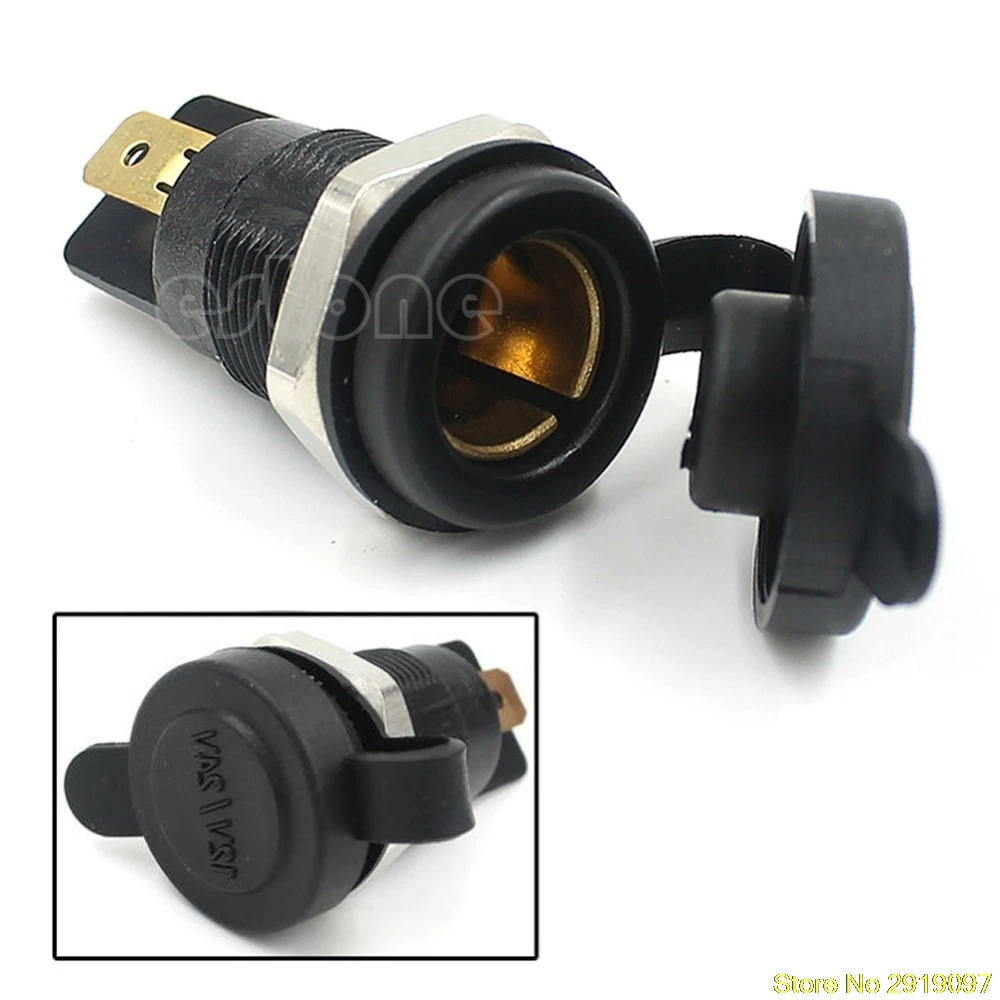 1PC Universal Fitment Black 12V Cigarette Lighter Power Socket Plug Outlet Cars Motorcycle Motorbike Drop Shipping Support
1PC Universal Fitment Black 12V Cigarette Lighter Power Socket Plug Outlet Cars Motorcycle Motorbike Drop Shipping Support