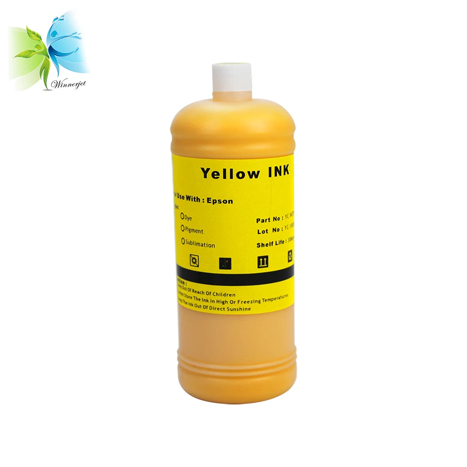 Winnerjet 4 Colors 1000ml Bulk Dye Ink for Epson Stylus WF-3520/WF-3530/WF-3540/WF-7010/WF-7510/WF-7520 Printer
Winnerjet 4 Colors 1000ml Bulk Dye Ink for Epson Stylus WF-3520/WF-3530/WF-3540/WF-7010/WF-7510/WF-7520 Printer