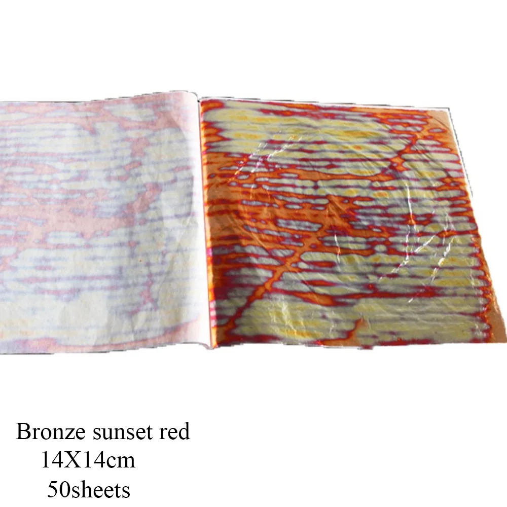 50pcs/booklet,Bronze sunset red copper leaf,14X14cm lossless,tidy,high quality gilding/foil, art of ancient copper,free shipping
50pcs/booklet,Bronze sunset red copper leaf,14X14cm lossless,tidy,high quality gilding/foil, art of ancient copper,free shipping