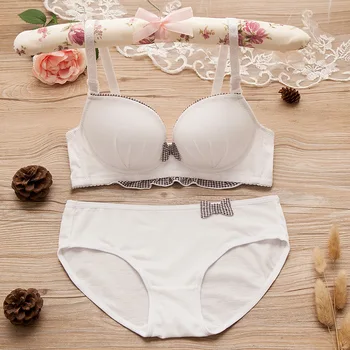 Yasemeen Cute Cotton Wire Free Bras Adjustable Push Up Lingerie Sets for Small Bust Sexy Lace Gather Padded Bras for Girls Sexy
Yasemeen Cute Cotton Wire Free Bras Adjustable Push Up Lingerie Sets for Small Bust Sexy Lace Gather Padded Bras for Girls Sexy